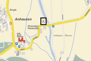 Karte Kneippanlage Anhausen