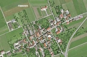 Luftbild Hausen